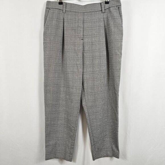 LOFT Pants - Loft Glen Pull-on Pants In Plaid - Size L